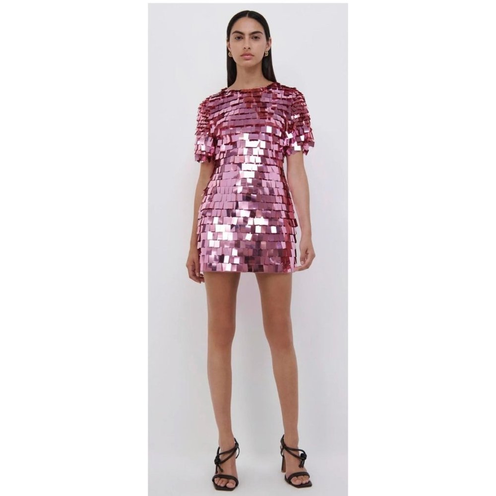 JONATHAN SIMKHAI Vivienne Sequin Mini Dress Sz 4